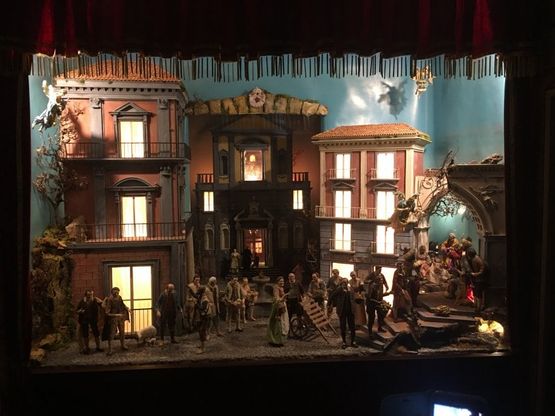 Nella chiesa San Ferdinando, il presepe degli artisti