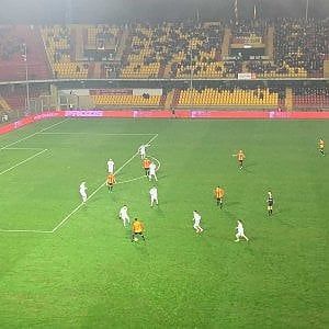 Trapani, naufragio a Benevento: i granata perdono 5 a 0
