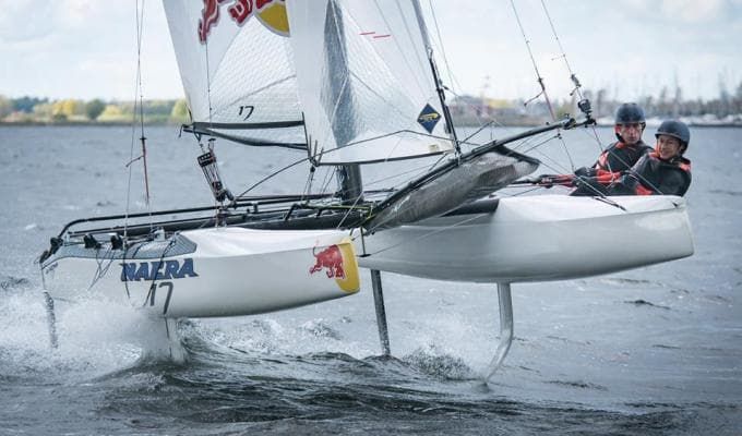 La Classe Nacra 17 accelera sul foiling