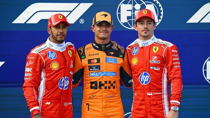 Norris in pole davanti a Leclerc. Hamilton e Antonelli penalizzati di tre posizioni in griglia