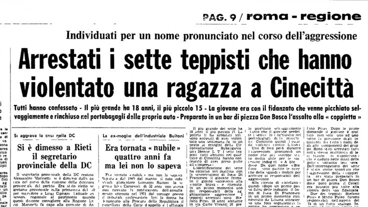 La legge del branco, da Cinecittà a Colleferro