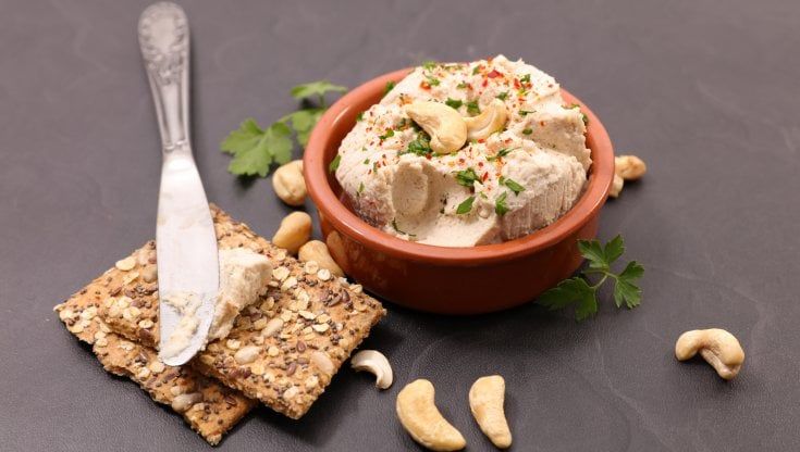 Il "formaggio" spalmabile vegano 