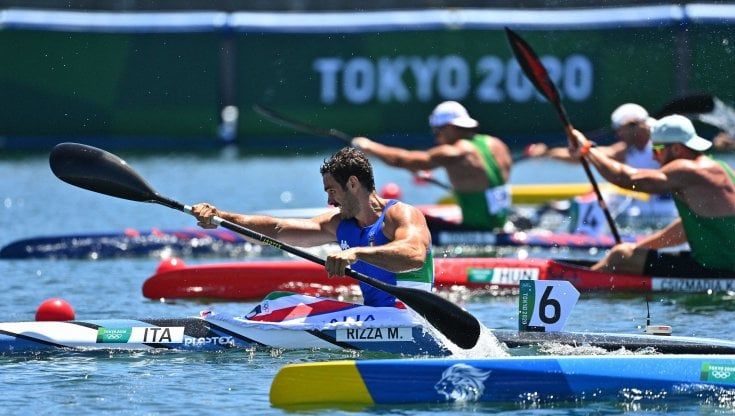 Canoa sprint d'argento per l'Italia: Rizza è secondo nel K1 200 metri