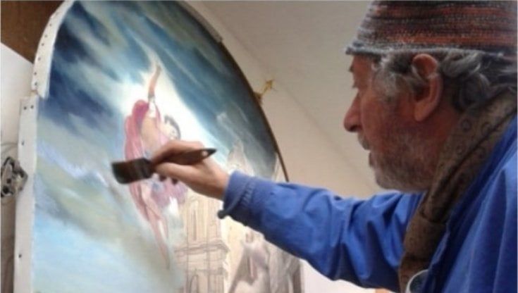 Salento, sui quadri sacri c'è il volto dell'assessore: da 15 anni la chiesa li rifiuta. Il pittore: "Ho fatto come Giotto e Caravaggio"