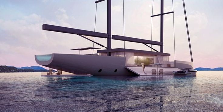 Una terrazza galleggiante: super yacht con vista mozzafiato