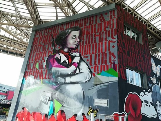 Dalle partigiane alle attiviste per i diritti umani: le grandi donne ritratte nei murales