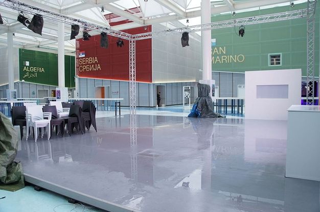 Expo, a Milano piove e il padiglione del Cluster si allaga