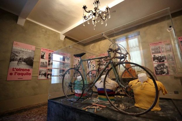 Dentro la casa museo di Fausto Coppi