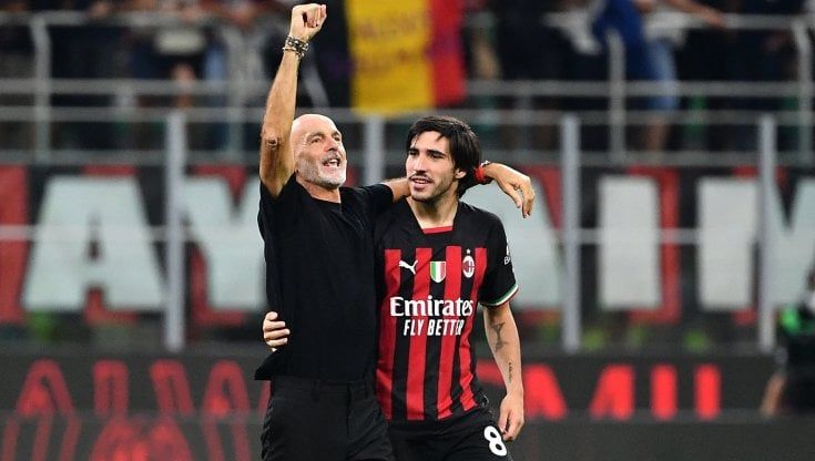 Milan, Tonali rinnova fino al 2027. Pioli: "Contro la Samp gioca Origi. Rebic ha il mal di schiena, nessuna illazione"