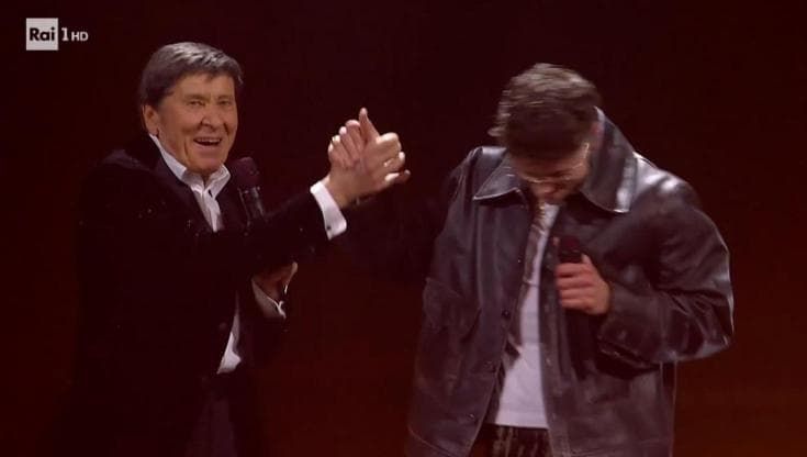 Sanremo, Morandi si emoziona nel duetto con Pietro: "Emozione unica, la porterò sempre con me"