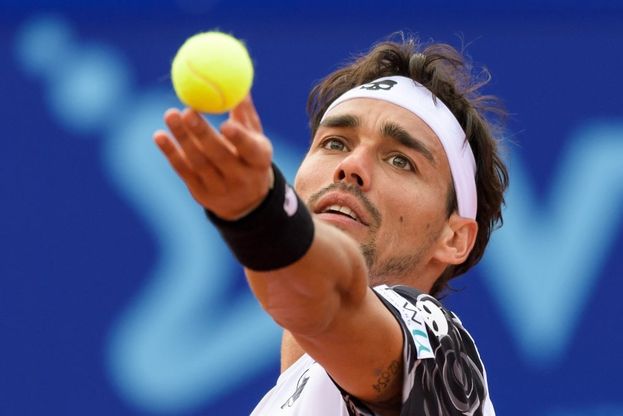 Tennis, primo trofeo da papà per Fognini: successo a Gstaad