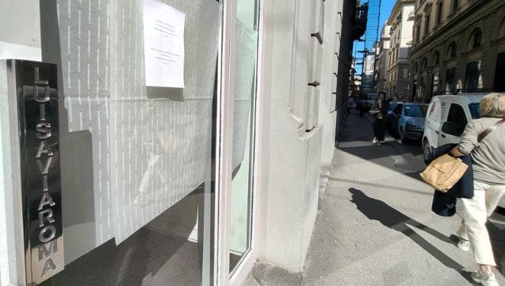 Crisi di LuisaViaRoma, chiuso senza preavviso il negozio di via Tosinghi