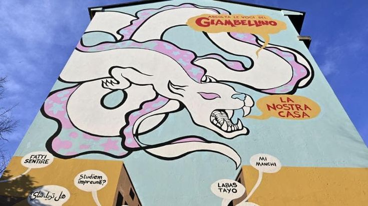 Dalla ballata di Gaber al Giambellino: Cerutti Gino diventa un murales