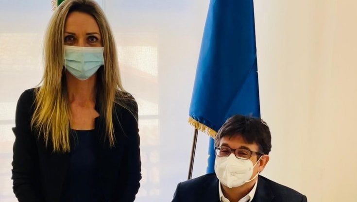 Aspettando Tokyo. Pancalli incontra il Sottosegretario allo Sport Valentina Vezzali