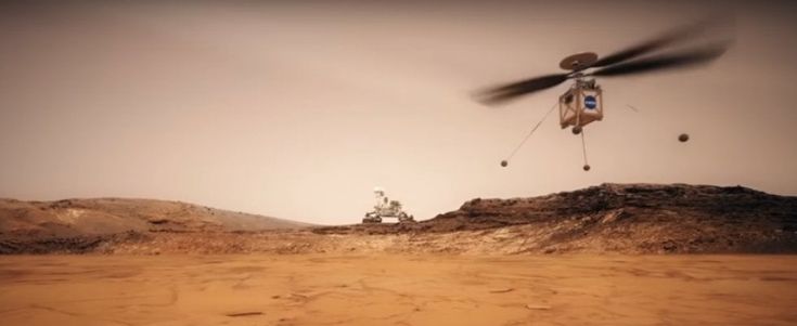 La Nasa invierà un mini-elicottero su Marte