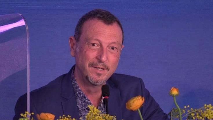 Sanremo 2022, Amadeus: "C'è più emozione quest'anno dei primi due"