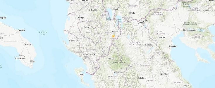 Terremoto all'alba in Albania. Magnitudo 5.2