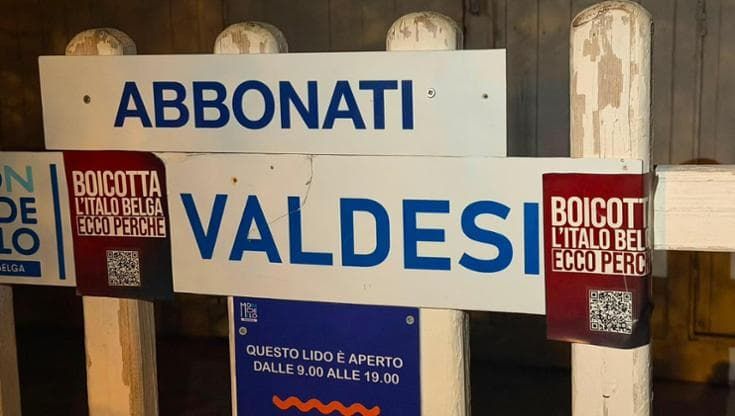 “Boicotta l’Italo Belga”: a Mondello gli adesivi con i nomi dei dipendenti imparentati con i mafiosi