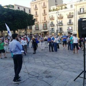 Palermo, Sardine in piazza per il No al taglio dei parlamentari