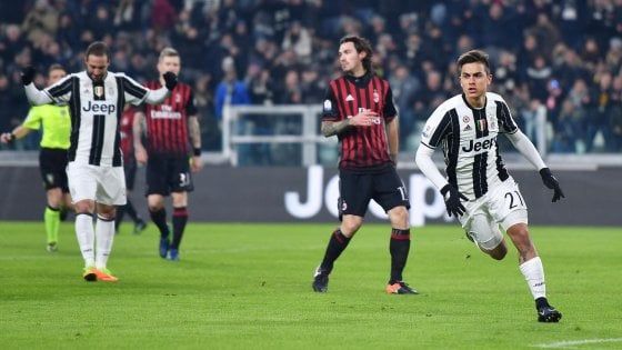 Juventus-Milan 2-1, Dybala e Pjanic firmano la rivincita bianconera