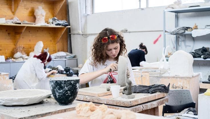Gli studenti dell'Accademia di Belle Arti si preparano al lavoro con "Arts as your future"