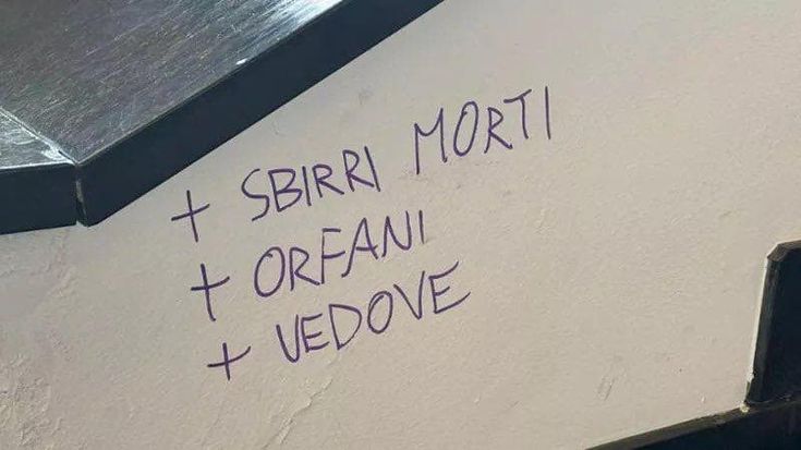 “Più sbirri morti, più orfani, più vedove”, Bernini chiama Prandi per le scritte a Palazzo Nuovo