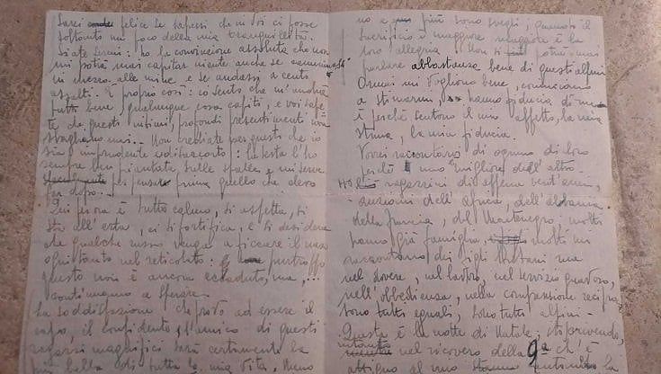 Barletta, consegnata la lettera inviata dalla Russia nel 1942 da un ufficiale mai tornato: "Questa è la notte di Natale"