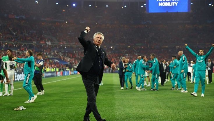 Ancelotti alla quarta Champions, nessuno come lui: "Sono l'uomo dei record, lo avevo detto a Perez"