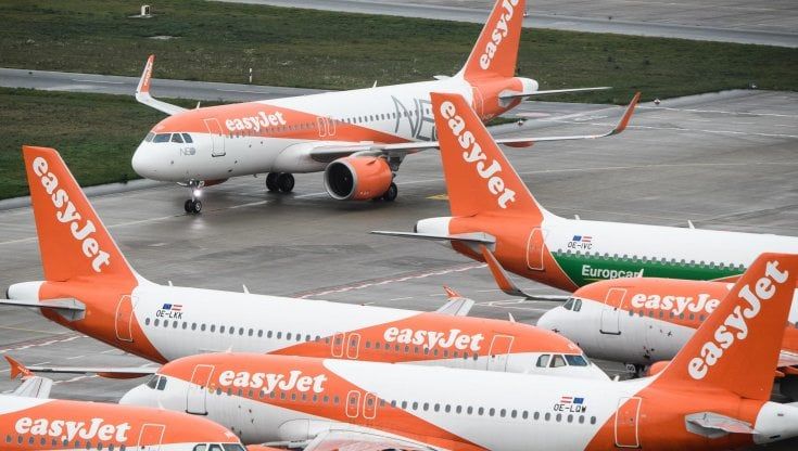 Pandemia, easyJet taglia un quarto della flotta italiana