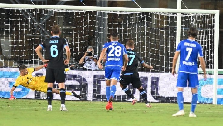 Empoli-Lazio 1-3: Milinkovic, Lazzari e Immobile ribaltano i toscani