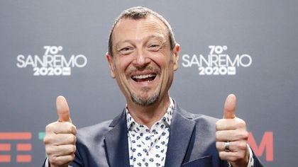 Sanremo 2020, Amadeus si commuove: 