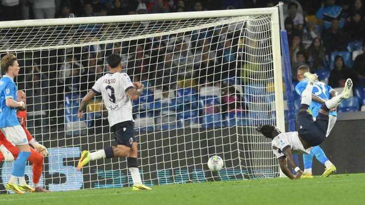 Napoli, la Champions deve attendere: il Bologna vince 3-2 al Maradona