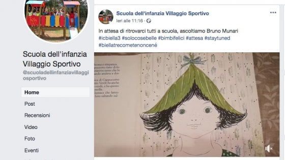 Coronavirus, a Biella l'asilo chiude ma le maestre non si arrendono: due fiabe al giorno in diretta Facebook