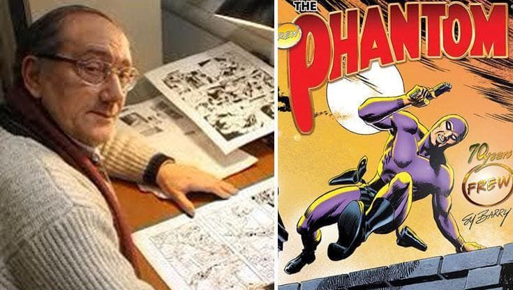 Morto Angelo Todaro, dalla Puglia disegnò le avventure Phantom, Mandrake e le storie di Star Trek