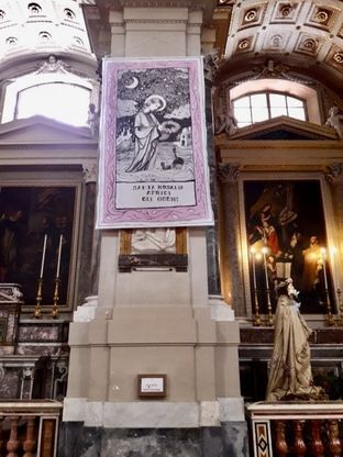 Santa Rosalia, omaggio ai migranti in mare