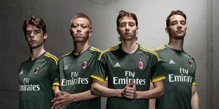 Nero e oro per la Juve, verde per il Milan. Adidas svela le terze maglie