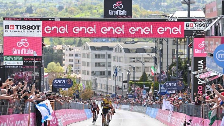 Potenza, attesa per il Giro d'Italia l'8 e il 9 maggio