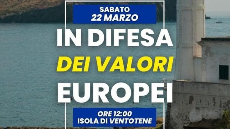 Il Pd lancia il flash mob a Ventotene dopo l’attacco di Giorgia Meloni: “Sabato saremo lì per l’Ue”