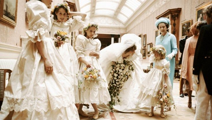 L’abito da sposa di Lady Diana in mostra a Londra