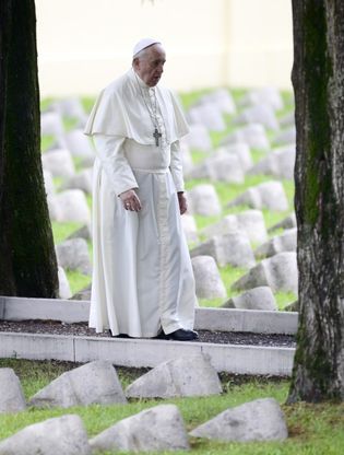Il Papa in Friuli Venezia Giulia tra i caduti della Grande Guerra