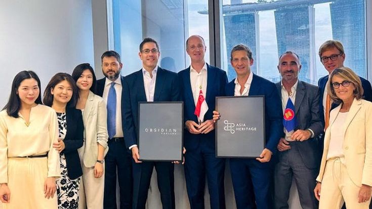 Obsidian Capital sbarca a Singapore: partnership strategica con Asia Heritage