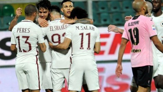 Palermo-Roma 0-3: i giallorossi tornano a sorridere