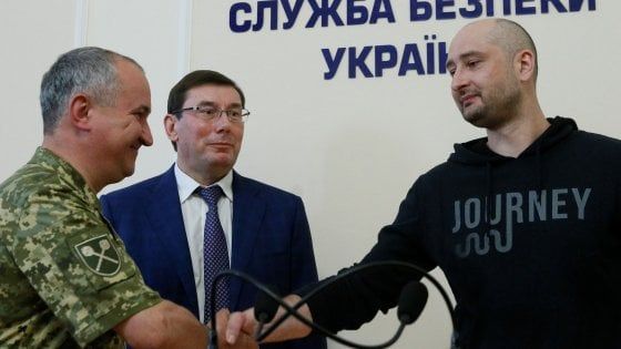 E' vivo Arkadij Babchenko, il giornalista russo dato per morto in Ucraina