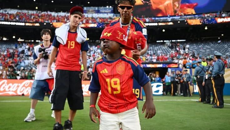 Keyne, a 4 anni è il più popolare del Mondiale: almeno quanto il fratello Lamine Yamal