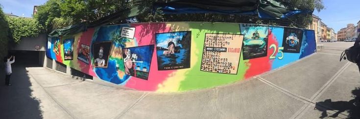 Ligabue, 25 anni dall'esordio, i fan lo festeggiano con un murale