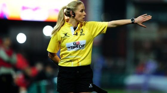 Rugby, Eccellenza: in Petrarca-Lazio la prima volta di una donna arbitro