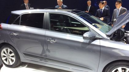 Martin Winterkorn allo stand Hyundai