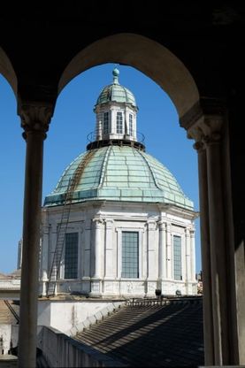 San Lorenzo,due anni di restauri per la cupola dell'Alessi