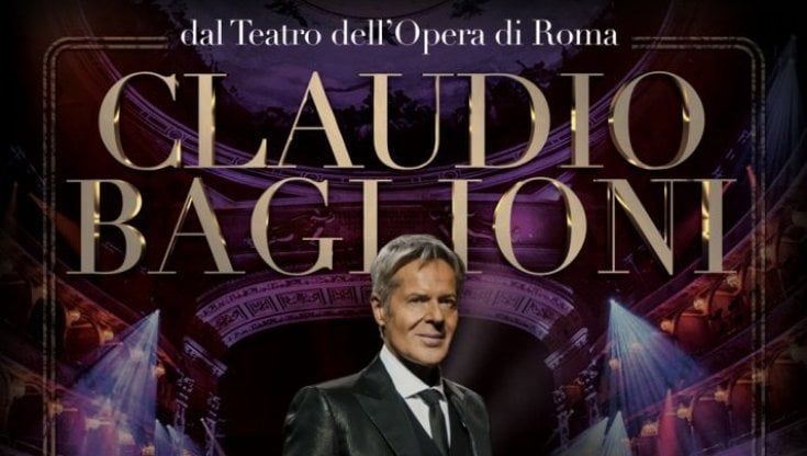  Claudio Baglioni, il 2 giugno in scena dall'Opera di Roma 