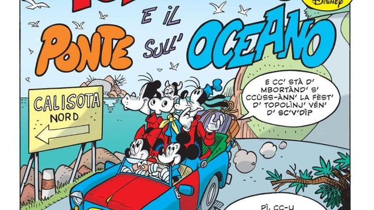 Topolino versione barese: “Così i fumetti Disney ora parlano come noi”